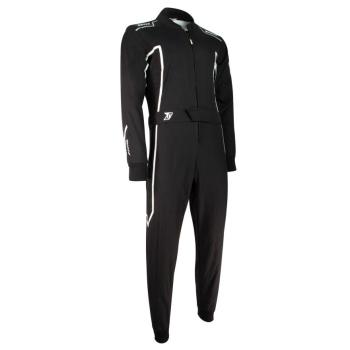 Kart-Overall IMOLA RS2 schwarz/weiß Gr. S